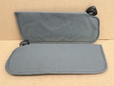 1986-94 Chevy S-10 Blazer GMC S-15 Jimmy Sun Visor Pair Set L+R OEM GRAY picture