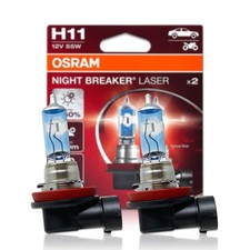 H11 OSRAM Night Breaker LASER Halogen Headlight Bulbs | 2 Pack | picture