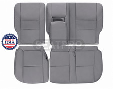 Synthetic Leather Rear Seat Cover Gray For 2001 2002 2003 2004 Toyota Sequoia picture
