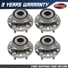 Front & Rear Wheel Bearing Hubs for Buick LaCrosse Regal Impala Malibu XTS 9-5 picture
