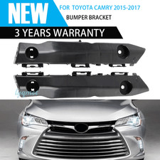 Front Bumper Retainer Mounting Brackets Set Pair for 2015 2016 2017 Toyota Camry picture