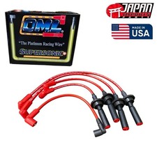 Toyota Corolla 1.8L 80-82 3TC OML Racing 10MM Red Spark Plug Wires Set picture