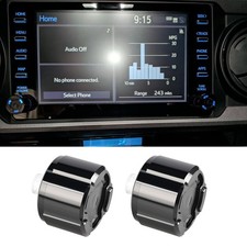 2Pcs Radio Knobs for Toyota Tacoma 2020-2023, Interior Accessories, Volume Contr picture