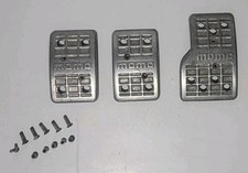 Vintage Momo PEDAL KIT MT Manual set Rare Waffle Pedals Momo Racing picture