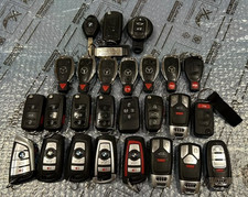 OEM - LOT OF 26 BMW, R ROVER, MERZ, AUDI, VW, SMART KEY FOBS REMOTES KEYS picture