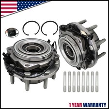 2x Front Wheel Hub Bearing for 2011-2016 Ford F-250 F-350 Super Duty 4x4 SRW 4WD picture