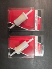 2 NEW OEM MERCURY QUICKSILVER IN LINE FUEL FILTER PART# 35-879885K picture
