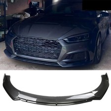 For Audi S5 A5 B9 Sline 17-20 Carbon Style  Front Bumper Lip Splitter Parts picture