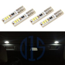 4 x Error Free White T5 37 74 LED Visor Light for 2011-2017 BMW 5 series F10 M5 picture