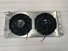 Fit TVR Cerbera /Chimaera /Griffith V8 engine Aluminum Radiator + Shroud + 2 Fan picture