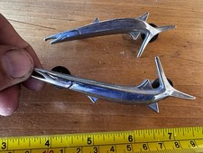 Vintage 1967 1968 Plymouth Barracuda Fender Ornament Lot 2 Old Stock picture