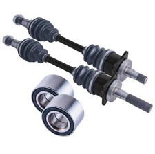 Can Am Outlander front cv axles & wheel bearings set 400 500 2006 - 2015 picture