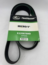 Genuine Gates FleetRunner Heavy-Duty Micro-V Serpentine Drive Belt K120878HD picture