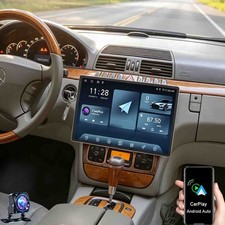For Mercedes Benz S-Class W220 1998-2007 Apple Carplay Car Stereo Radio GPS Navi picture
