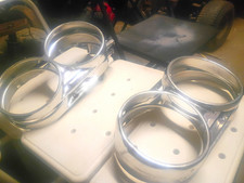 66 Chevelle Headlight Bezels Original 1966 Super Sport Malibu El Camino picture