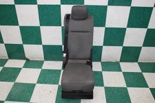 ⚠️DMG⚠️ 17-22 F350 Medium Earth Gray Vinyl Front Center Jump Bench Seat OEM WTY picture