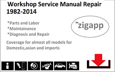 Auto Car Workshop Service Manual Repair up to 2014 Full Coverage picture