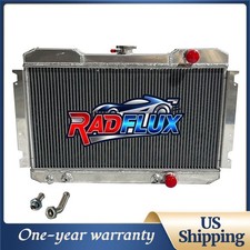 #943 3Rows Radiator Fits 1983-1986 1985 Nissan 720 L4 2.0L 2.4L AT/MT Aluminum picture