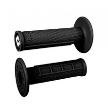 ODI Motocross Half-Waffle Grips - Black H01RFBLACK picture
