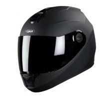 Steelbird HI-GN Men Vision Painted Matt Black Full Face L Size 600MM Helmet ECs picture