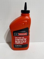 Ford Motorcraft Synthetic Rear Axle Lubricant 1 Quart Bottle SAE XY-75W140-QL picture