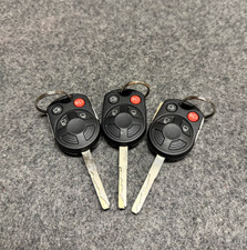 Lot of 3 OEM Ford Integrated Key Fobs FCC OUCD6000022 Mixed picture