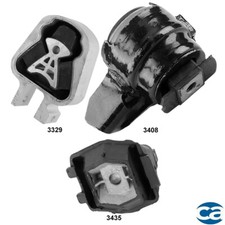 For 13-20 Engine Motor Mounts & Trans. Mount 3Pcs Set for Ford Fusion 2.0 Hybrid picture