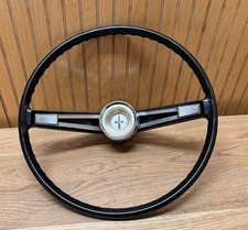 Vintage 1960’s Chevrolet Belair Steering Wheel w/horn button Nice Chrome picture
