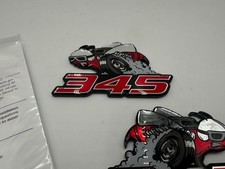 Dodge Challenger Charger 300 345 5.7L Angry Bee Fender Emblem Decal Badge 2pcs picture