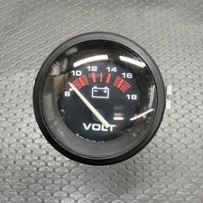 Sierra 57901P Amega Voltmeter 8-18 Volts Teleflex Black picture