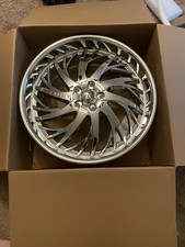 24x9 Artis Decatur Wheels 5x5.5 For 1994-2018 Dodge Ram 1500 picture