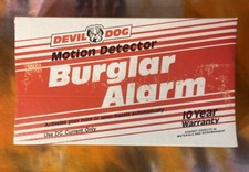 VINTAGE DEVIL DOG BURGLAR ALARM MOTION DETECTOR FOR YOUR AUTOMOTIVE NEEDS . NOS picture