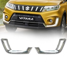 Suzuki Vitara 2022 Daytime running light bumper Chrome Garnish/bracket Pair picture