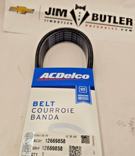 Genuine GM AC Delco Serpentine Belt Silverado Sierra Tahoe Yukon Suburban picture