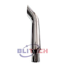 Blitech 7 to 5 inch OD Bull Horn Chrome Stack Pipe 48