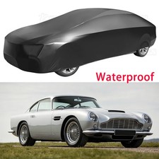 For Aston Martin DB5 DB9 Black Stretch Satin Outdoor Waterproof Full Car Covers picture