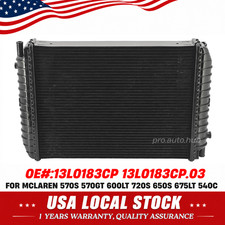 Fit 2015 - 2021 Mclaren 570S / 650S / 720S aluminum radiator Front 13L0183CP picture