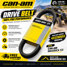 Can-Am New OEM 100% PBO Performance Drive Belt Maverick X3, 422280652 Original picture