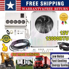 12000 BTU 12V Truck Cab Air Conditioner Split AC Fits Semi Trucks Bus RV Caravan picture