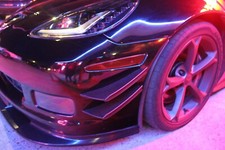 Carbon Fiber PETG Canards For Corvette C6 GS, Z06, & ZR1 [set of 4][NO DRILLING] picture