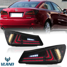 LED Tail Light Lamps For Lexus IS350 IS250 2006-2012  (Black Smoked) picture