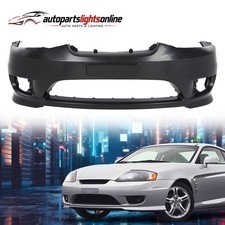 Fit For 2005-2006 Hyundai Tiburon W/ Fog Lamp Holes Front Bumper Cover picture