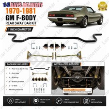 For 1970-1981 GM F-Body Rear Sway Bar Kit, 1 Inch picture