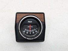 Vintage Hawk Under Dash AMP Gauges Amperes D.C. 60s 70s Hot Rod Accessory Used picture