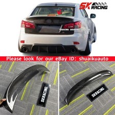 Forged/Carbon Fiber/Gloss HighKick Trunk Spoiler For LEXUS IS250 IS350 ISF 06-12 picture