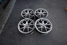FI-R EVO BBS STYLE WHEELS 19x9.5 35 (5x120) CB:72.6     HYPER BLACK picture