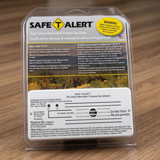 MTI Industy 35-742-WT Safe-T-Alert RV Flush Mount 12V Alarm LPG/CO Gas Detector picture