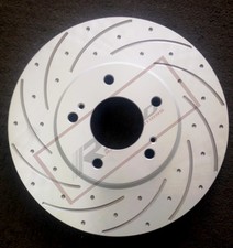 FORD BF FPV F6 UTE TYPHOON FG TERRITORY FPV F6X SLOTTED DISC BRAKE ROTORS UPG picture