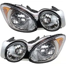 Headlight Set For 2008-2009 Buick LaCrosse Allure Left & Right Side w/ bulb picture