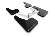Rally Armor Black Mud Flaps w/ Grey Logo for 2022-2026 Honda Civic except Type R picture